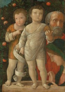 Sacra Famiglia con San Giovanni - Andrea Mantegna