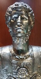 Buste en bronze Lucius Verus Musée archéologique Turin_archeology museum Turin