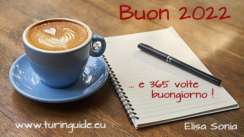 Auguri - Buon 2022 Cappuccino Lust auf Italien Italienisch lernen