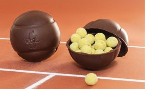 Nitto ATP finals tennis chocolate ball Gobino Barbara Voarino Design